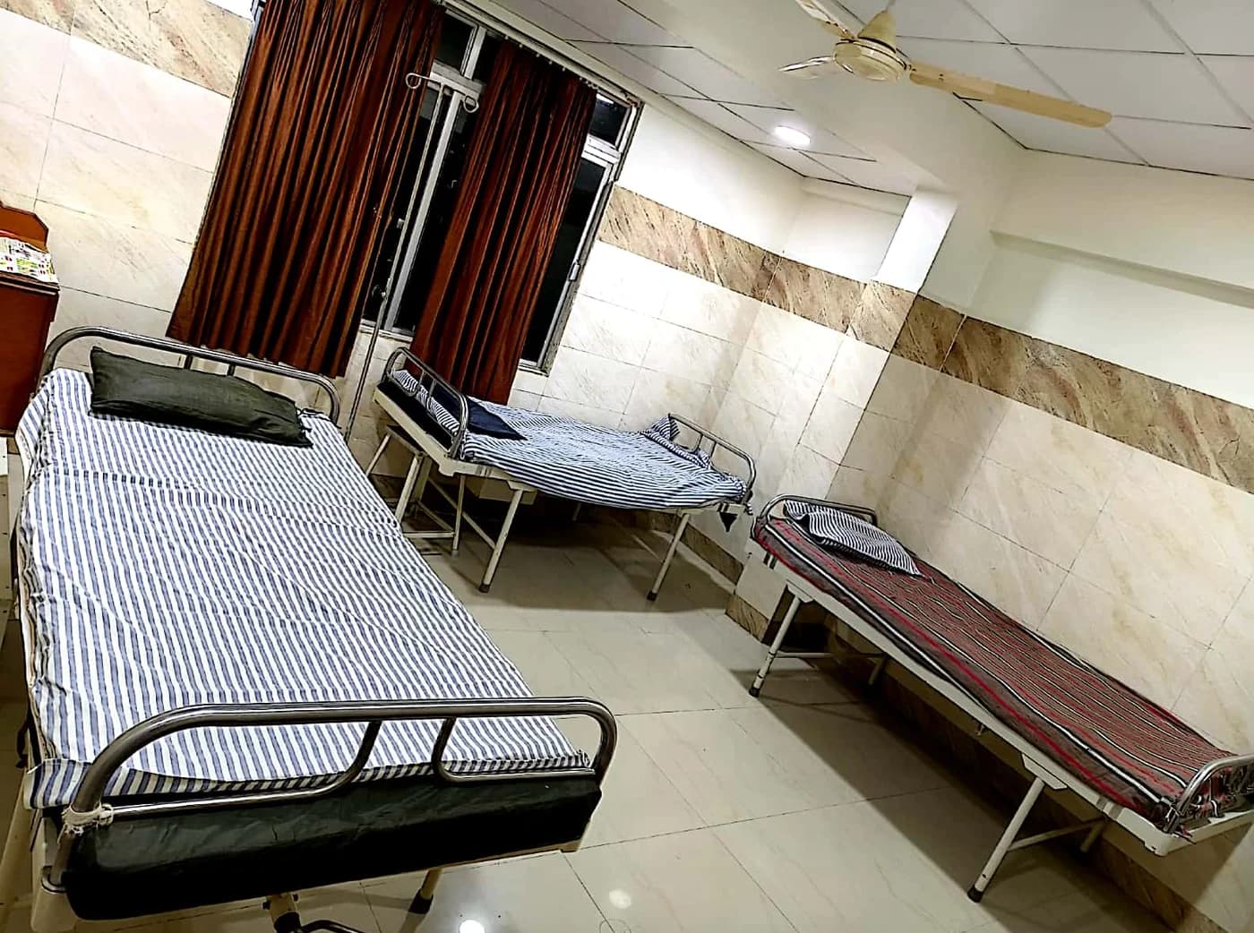 Patient ward area at Shreenath Hospital